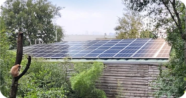 Toiture photovoltaïque Hellospark au Zoo de la Boissière du Doré